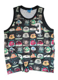 Adidas Originals AOP Sneakers Basketball Jersey Tank