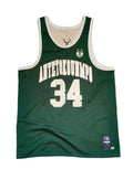 Milwaukee Bucks Reversible NBA Jersey – Antetokounmpo #34