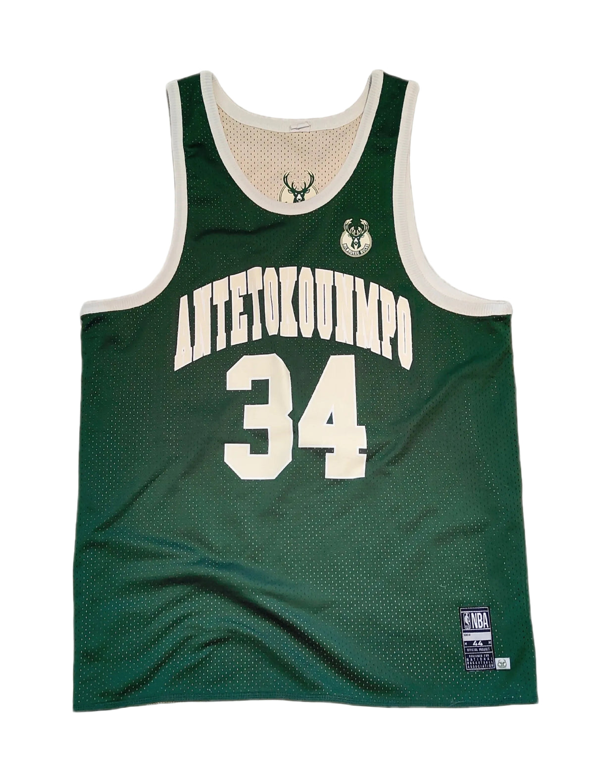 Milwaukee Bucks Reversible NBA Jersey – Antetokounmpo #34