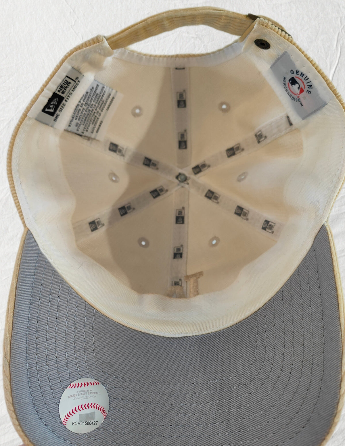 New Era LA Dodgers Corduroy Cap – Sand