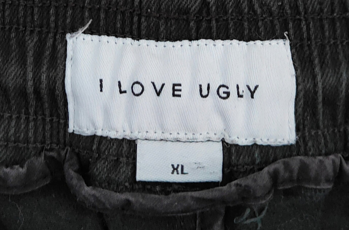 I Love Ugly Cargo Pants - Dark Green