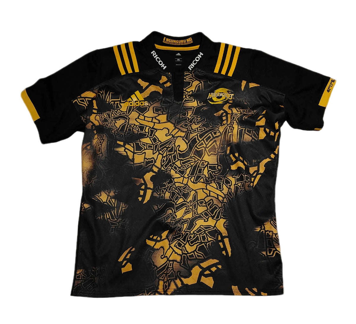 Hurricanes Super Rugby "E Ngunguru Nei" Territories Jersey — Adidas 2XL