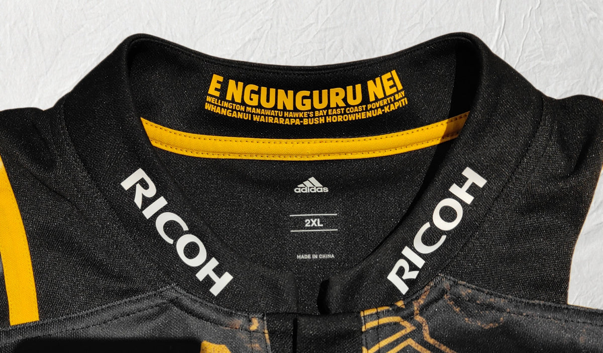 Hurricanes Super Rugby "E Ngunguru Nei" Territories Jersey — Adidas 2XL
