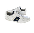 Lacoste Chaymon Leather Sneakers – White/Navy | Size 11 US