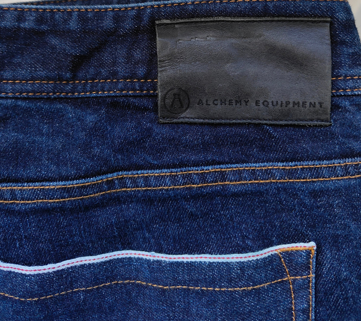 Alchemy Equipment Dark Indigo Jeans – Size 36