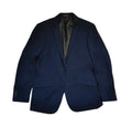 H. Brothers Tailored Stretch Skinny Suit Jacket — Navy