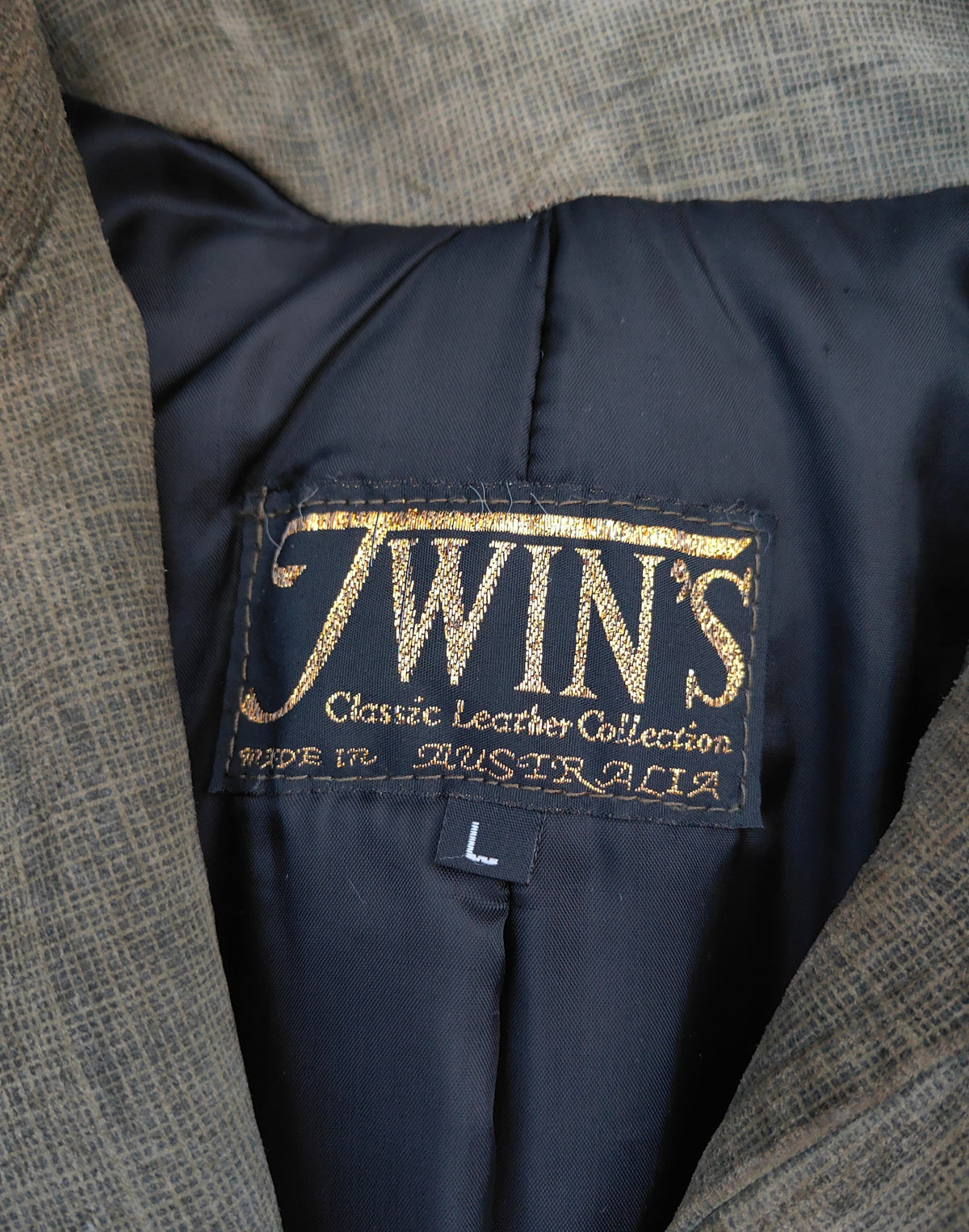 Twin's Classic Leather Collection Hooded Jacket — Women's L