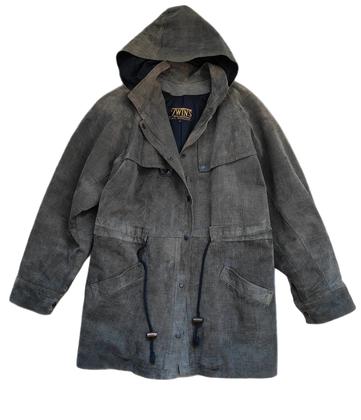 Twin's Classic Leather Collection Hooded Jacket — Women's L
