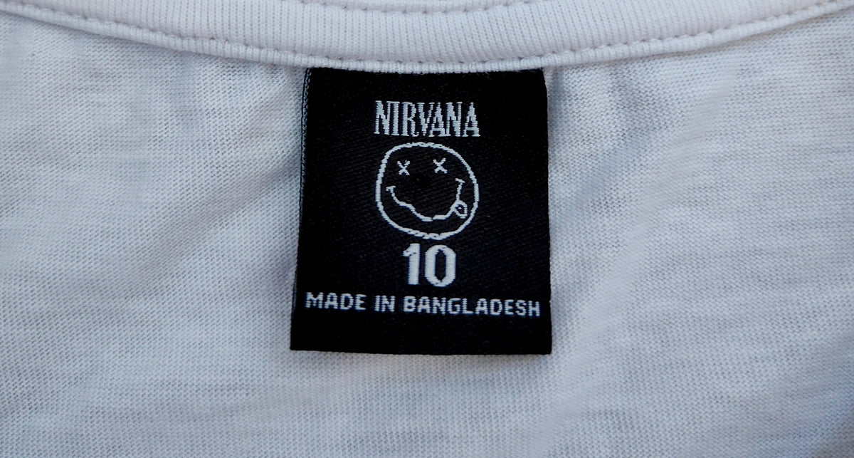 Nirvana Band Tee | Official | Women's 10 | 90s Grunge