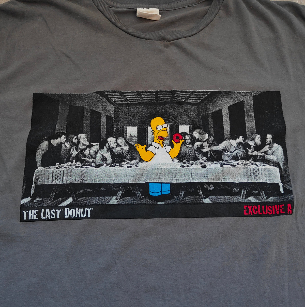 The Last Donut Homer Simpson Graphic Tee - Men's Large