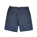 Adidas Golf Shorts – Glen Plaid Charcoal/Teal (Size L)