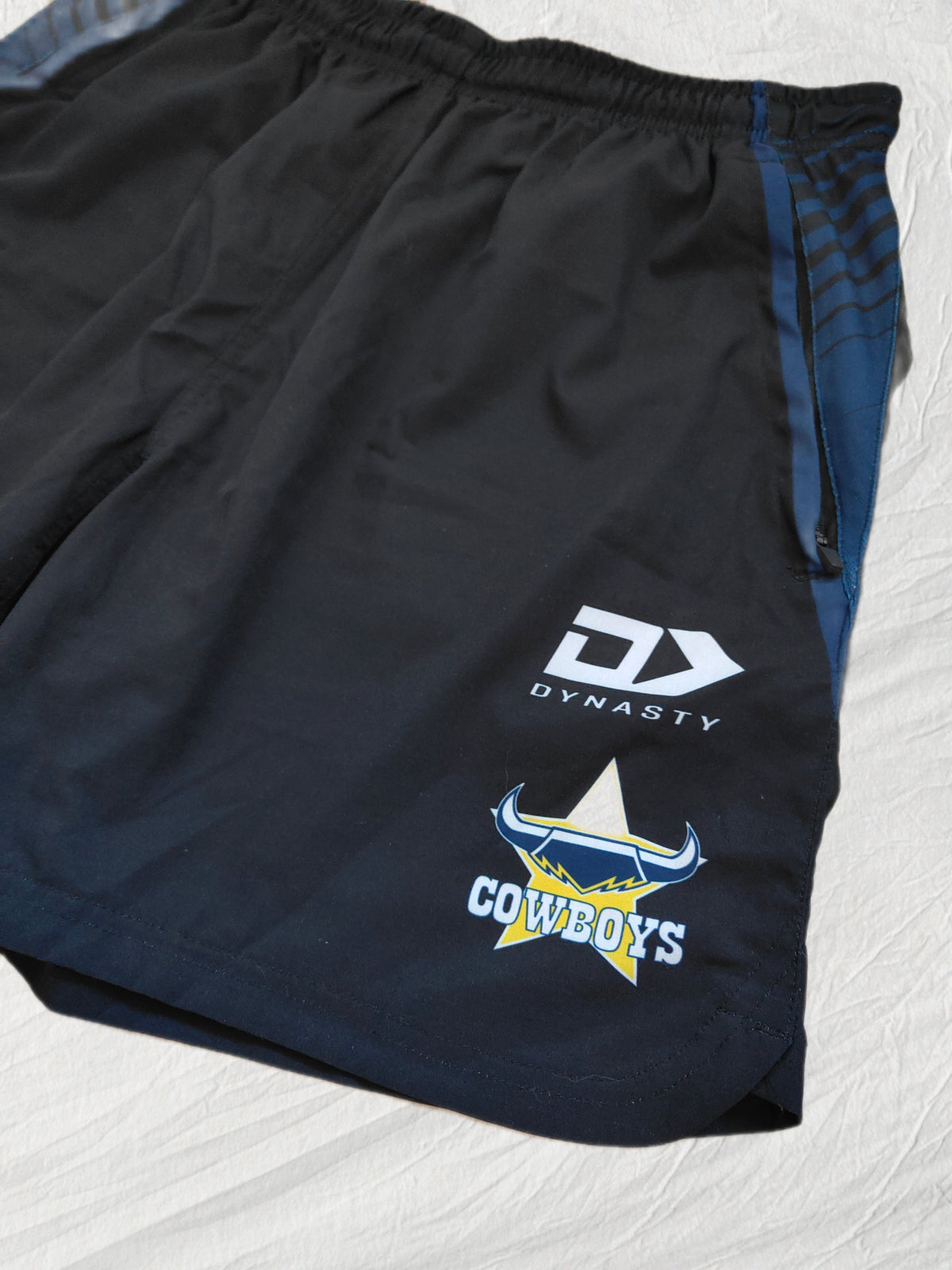 North Queensland Cowboys NRL Dynasty Training Shorts – Excellent Condition