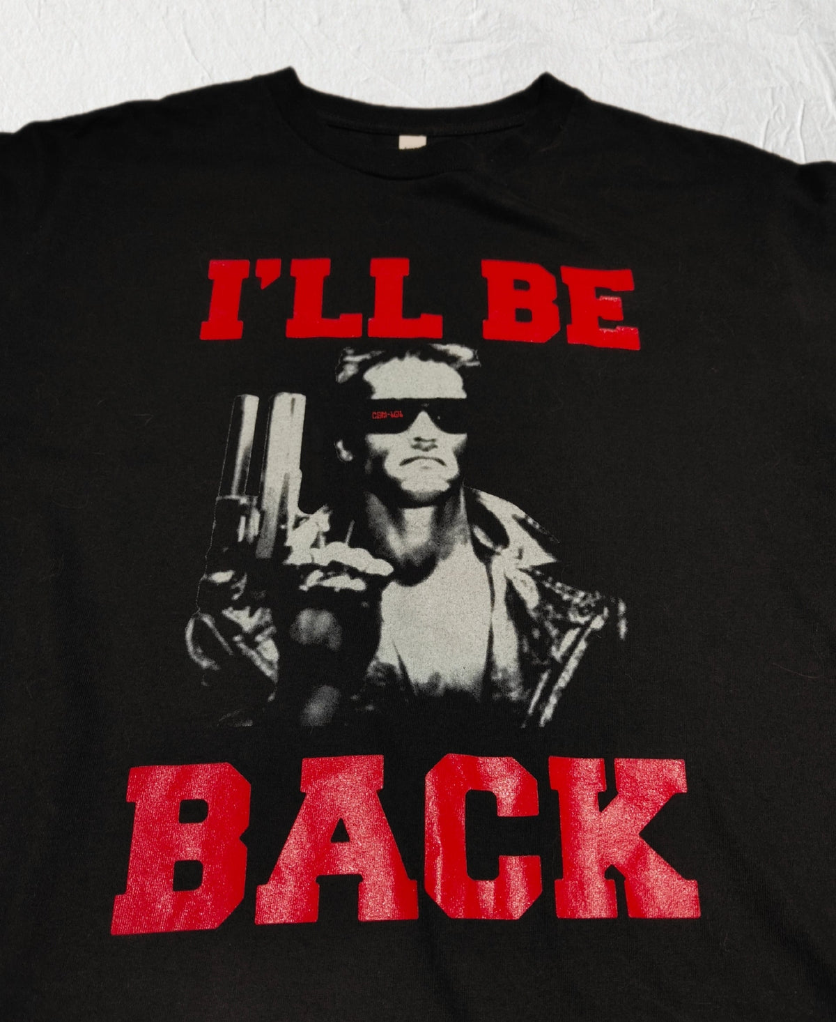 Terminator "I'll Be Back" Graphic Tee — Arnold Schwarzenegger