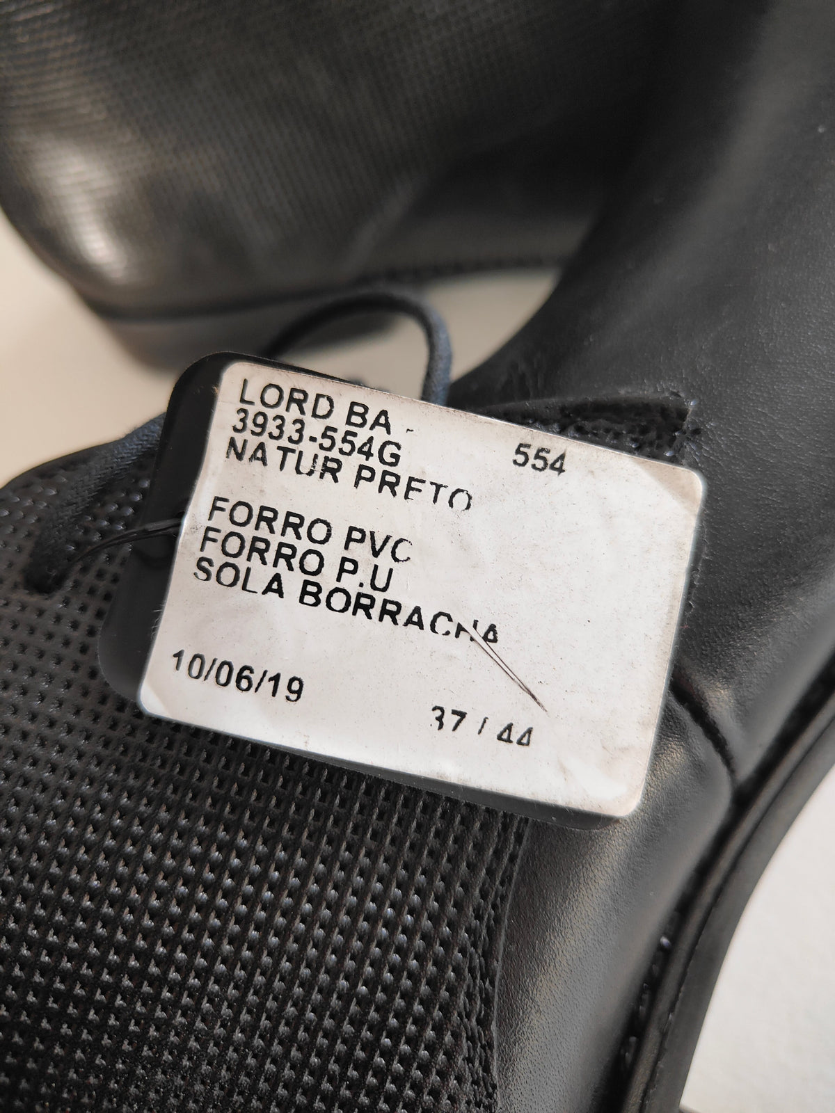 Ferracini 24h 'Lord' Black Leather Chukka Boot — EU 41 / US 8 — Deadstock Sample