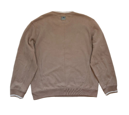 Adidas Crewneck Sweatshirt — Camel / Teal