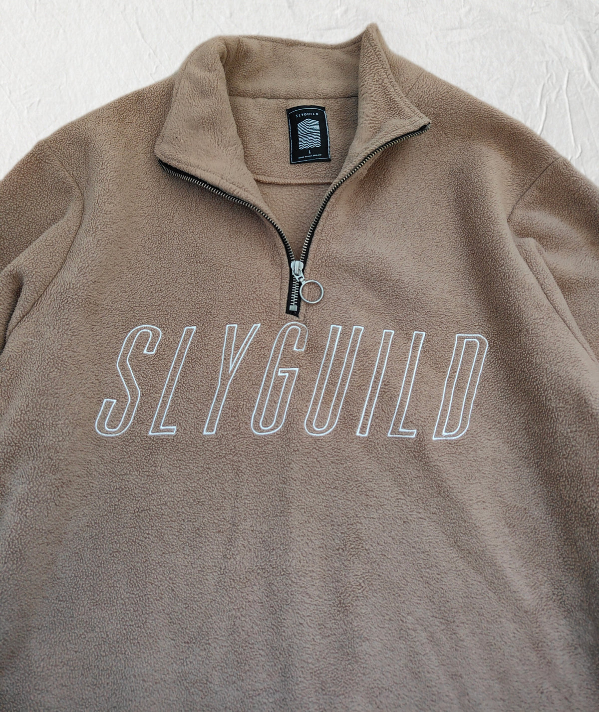 Slyguild Quarter-Zip Fleece — Camel