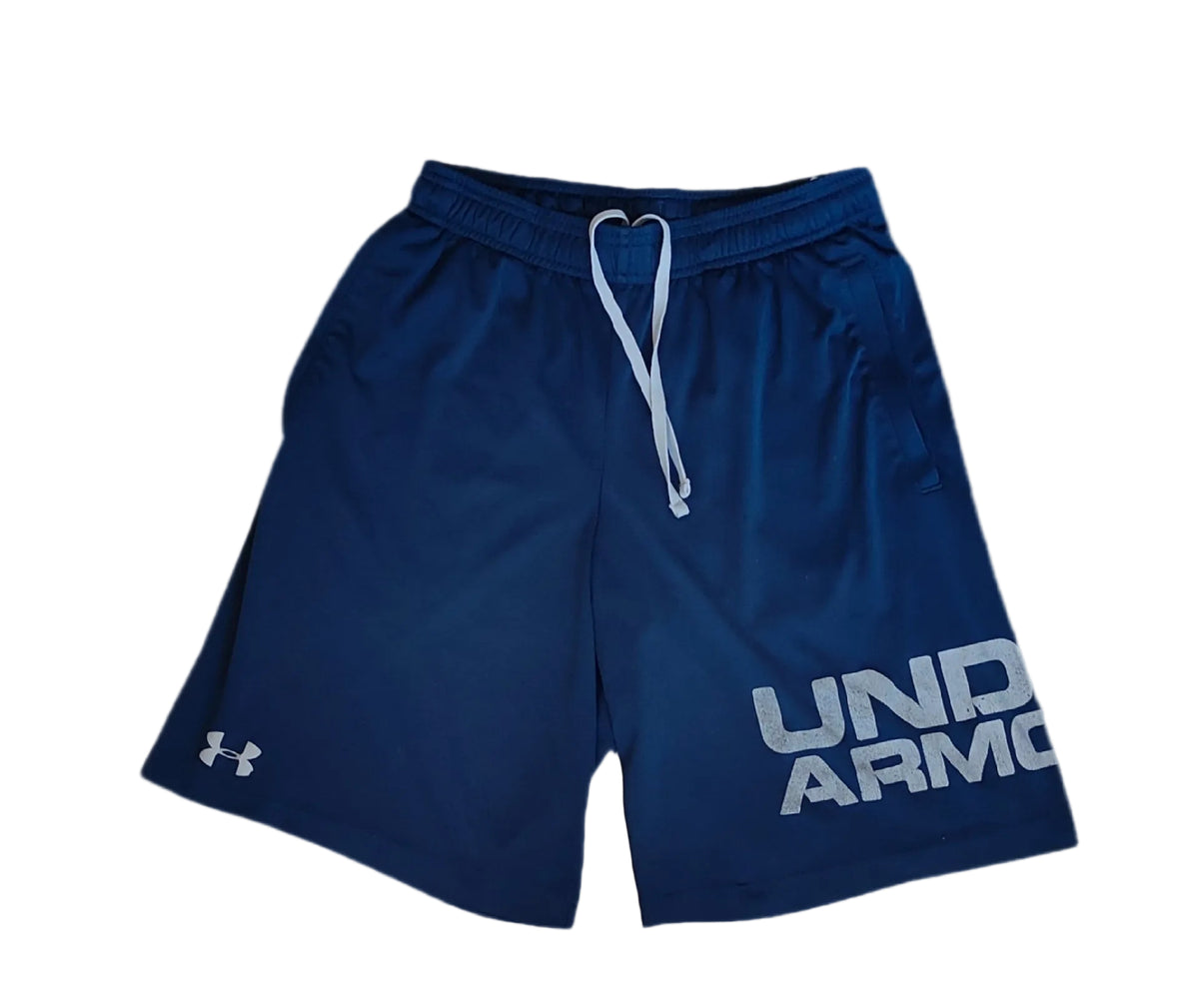 Under Armour HeatGear Wordmark Shorts — Navy