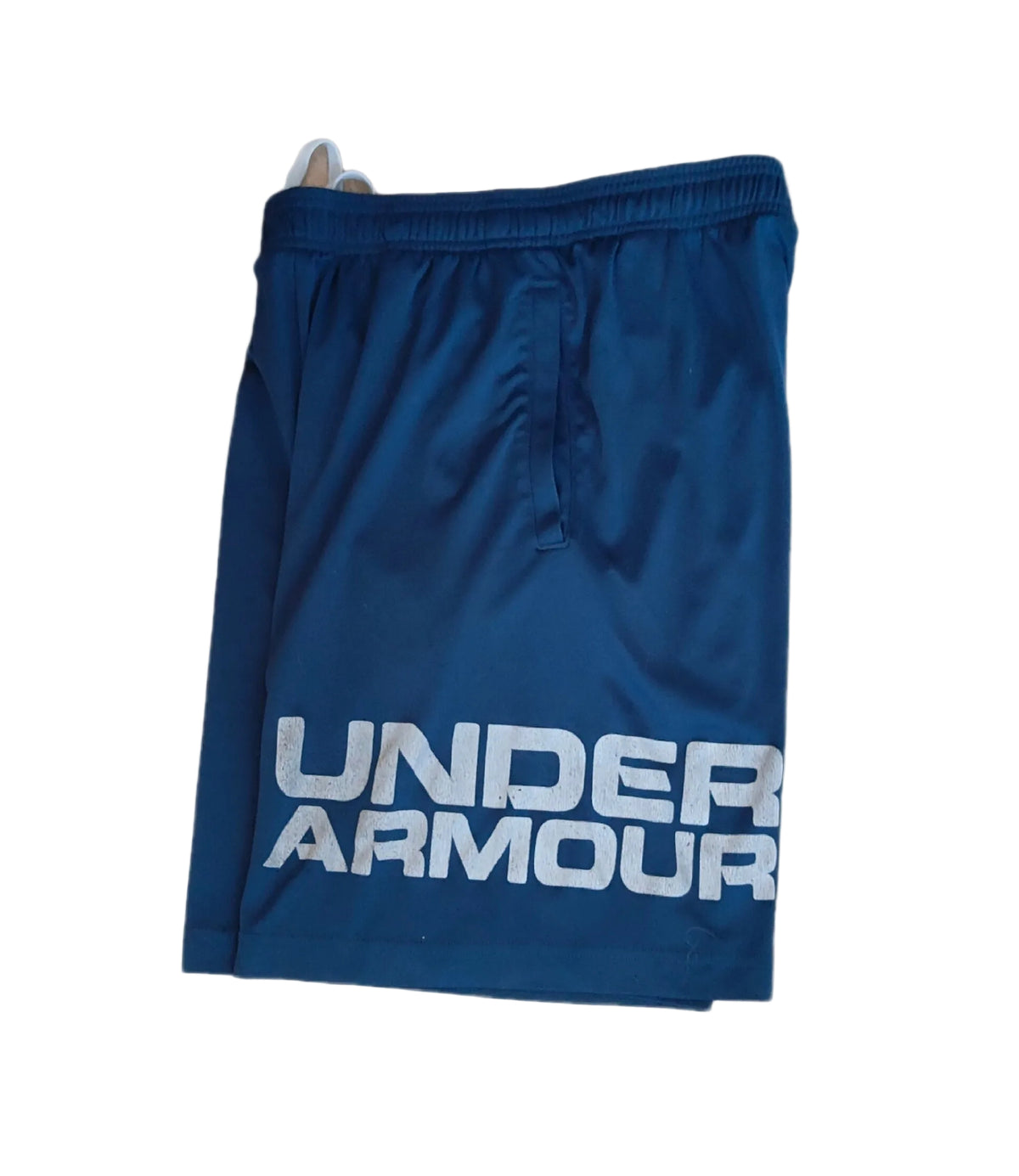 Under Armour HeatGear Wordmark Shorts — Navy