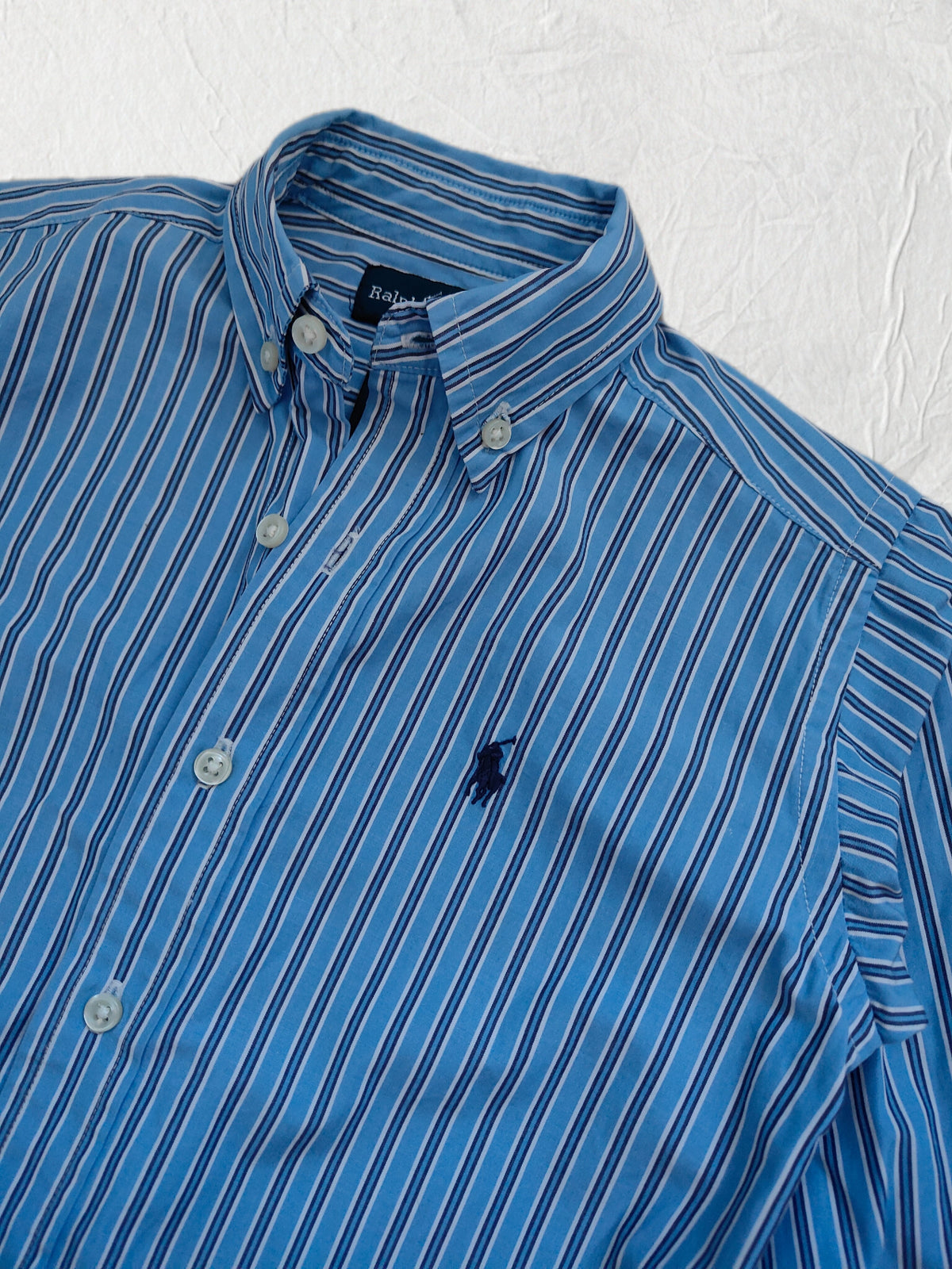 Ralph Lauren Striped Button-Down Shirt — Kids 2/2T