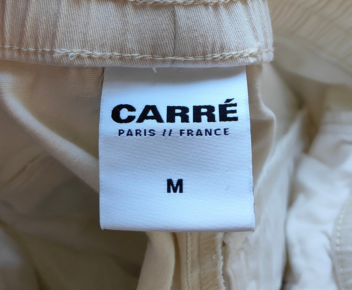 Carré Paris Napoleon Cargo Joggers — Sand/White Ombré