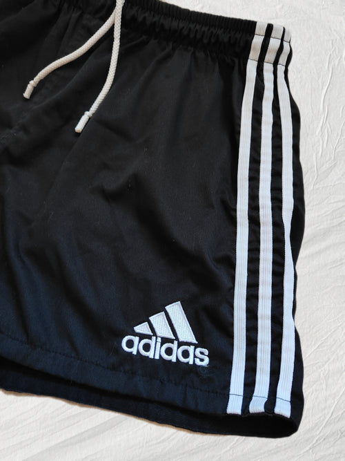 Adidas 3-Stripe Sport Shorts – Men's XL – Made in New Zealand – Vintage