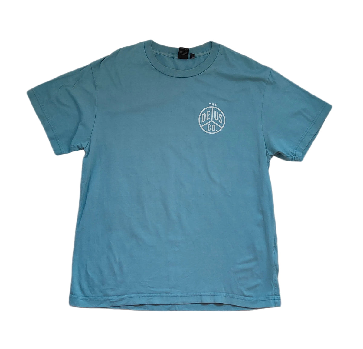 Deus Ex Machina Custom Cycles Tee — Slate Blue (Men's L)