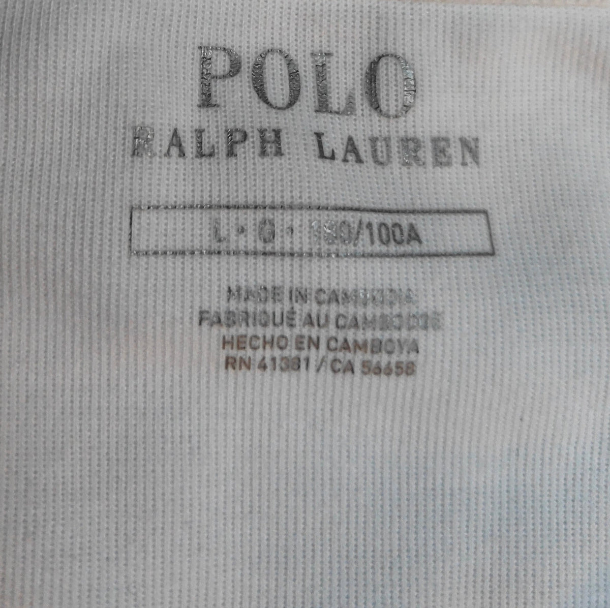 Polo Ralph Lauren Big Pony Crewneck Sweatshirt — White / Size L