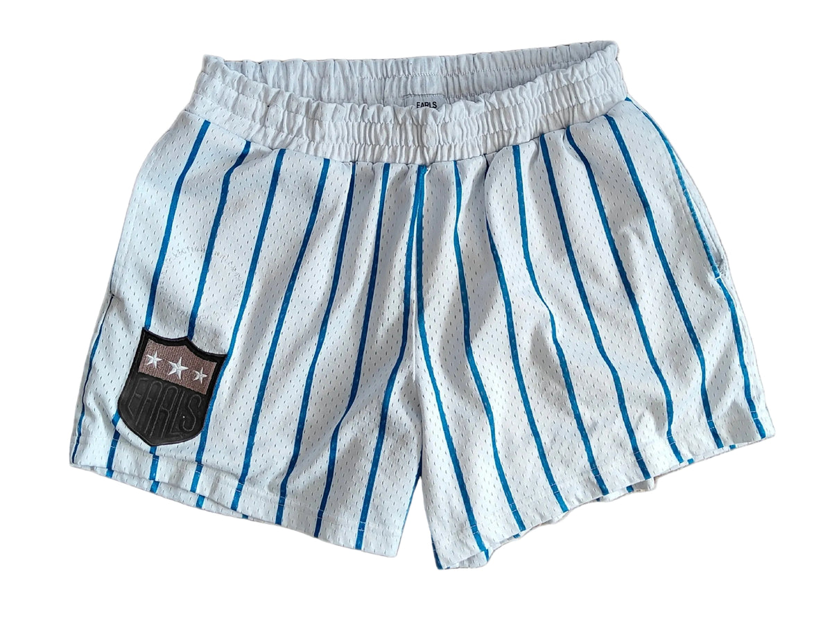Earls Pinstripe Mesh Shorts – Men's W36
