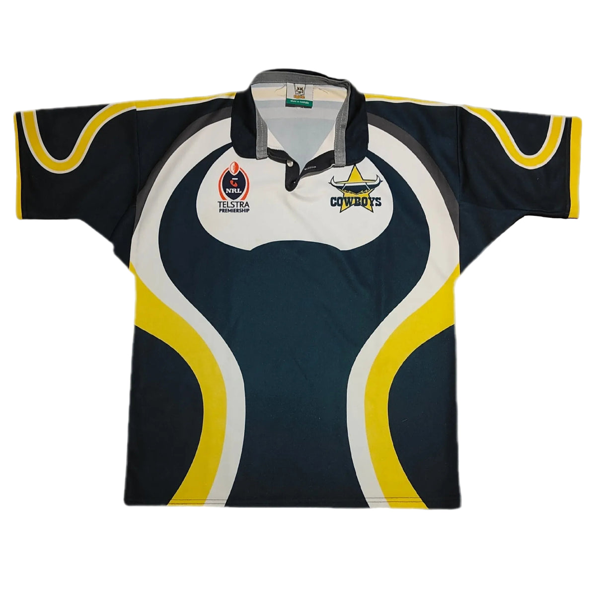 North Queensland Cowboys NRL Telstra Premiership Jersey – Men's Large