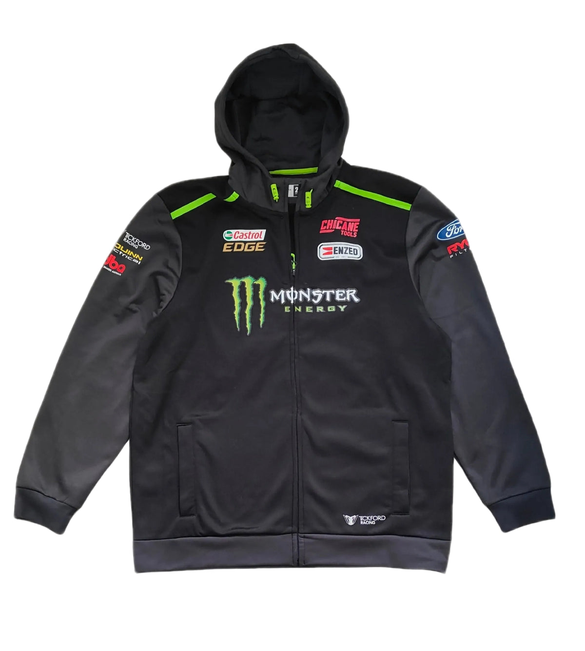Monster Energy Tickford Racing Team Hoodie — Size 2XL