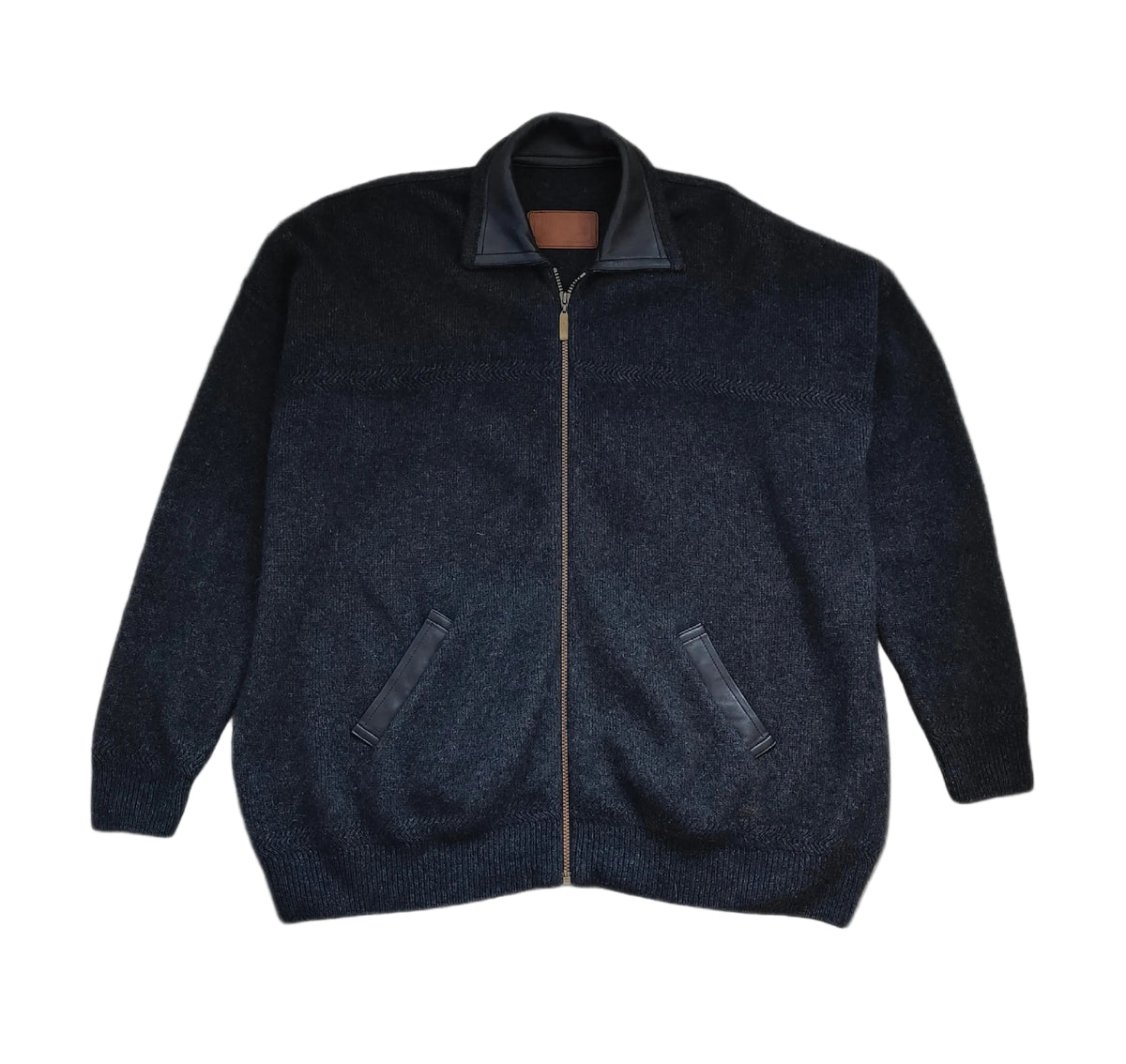 McDonald Possum-Merino Zip Jacket — Charcoal — XXX-Large
