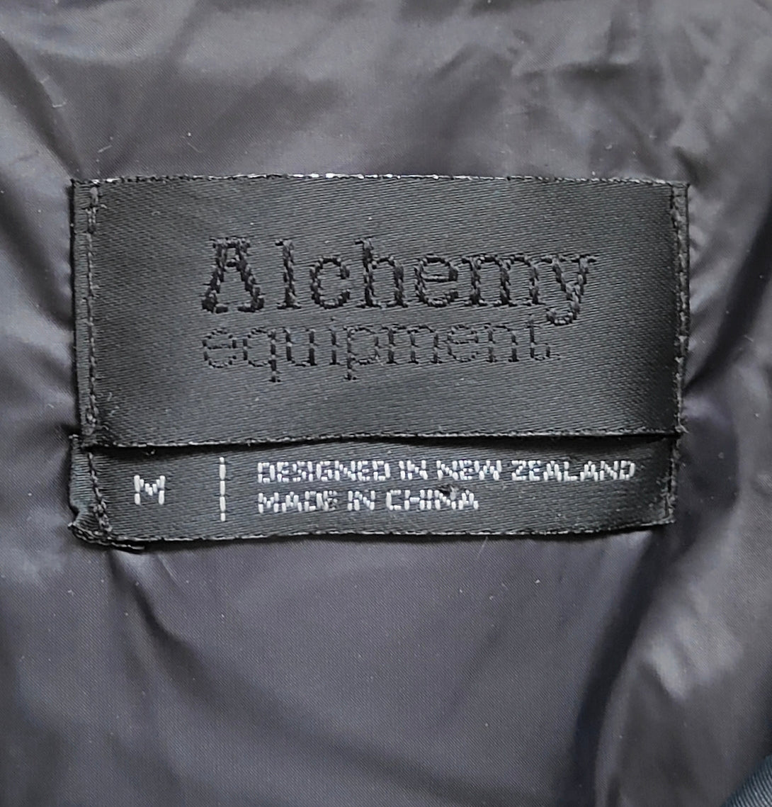 Alchemy Equipment Quilted Down Vest – Black – Mens M