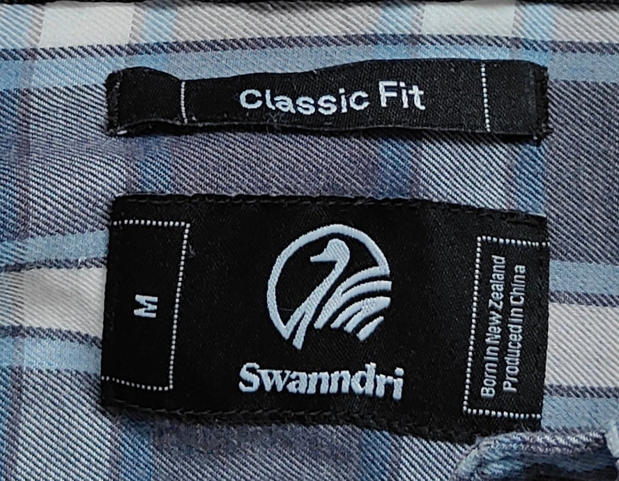 Swanndri Classic Fit Plaid Shirt – Size M