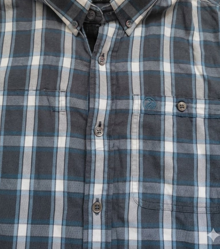 Swanndri Classic Fit Plaid Shirt – Size M