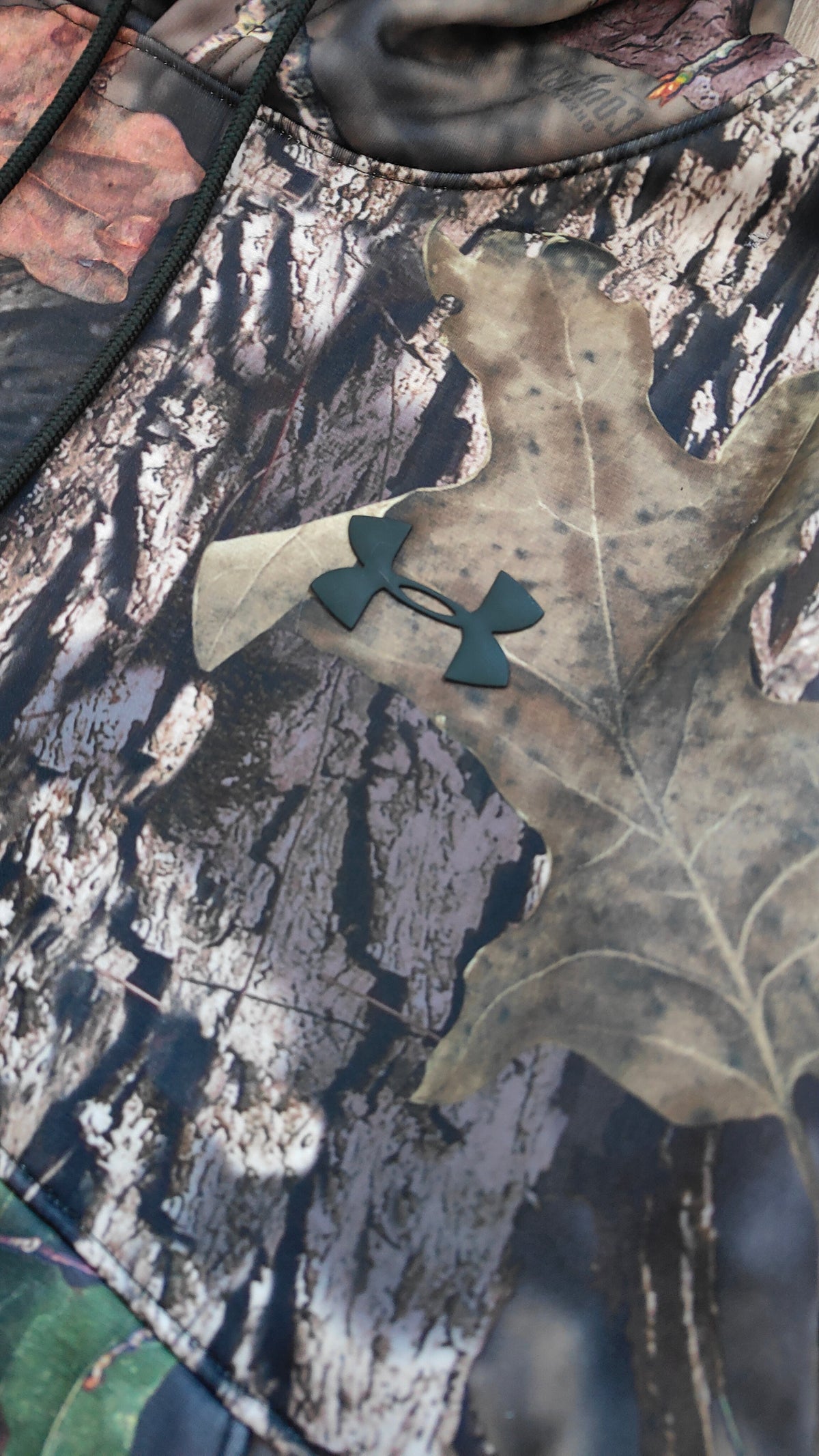 Under Armour Camo Pullover Hoodie — Mossy Oak / Size M