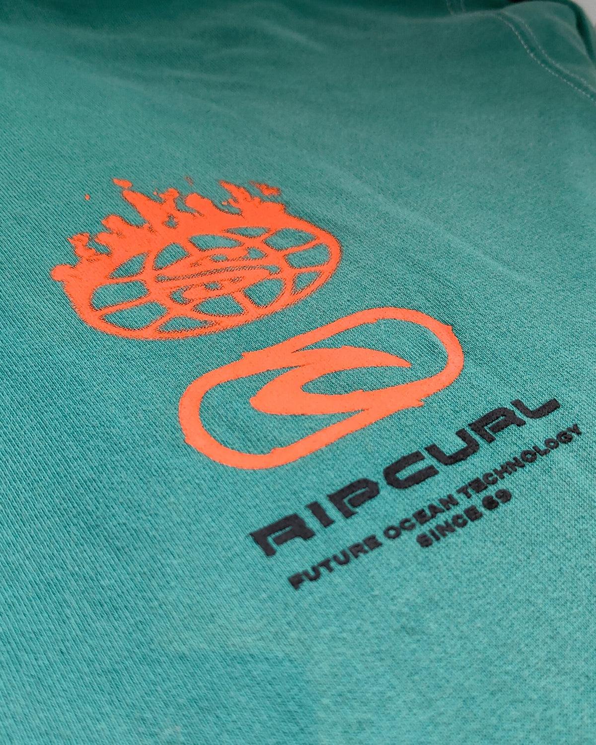 Rip Curl Future Ocean Technology Hoodie — Forest Green