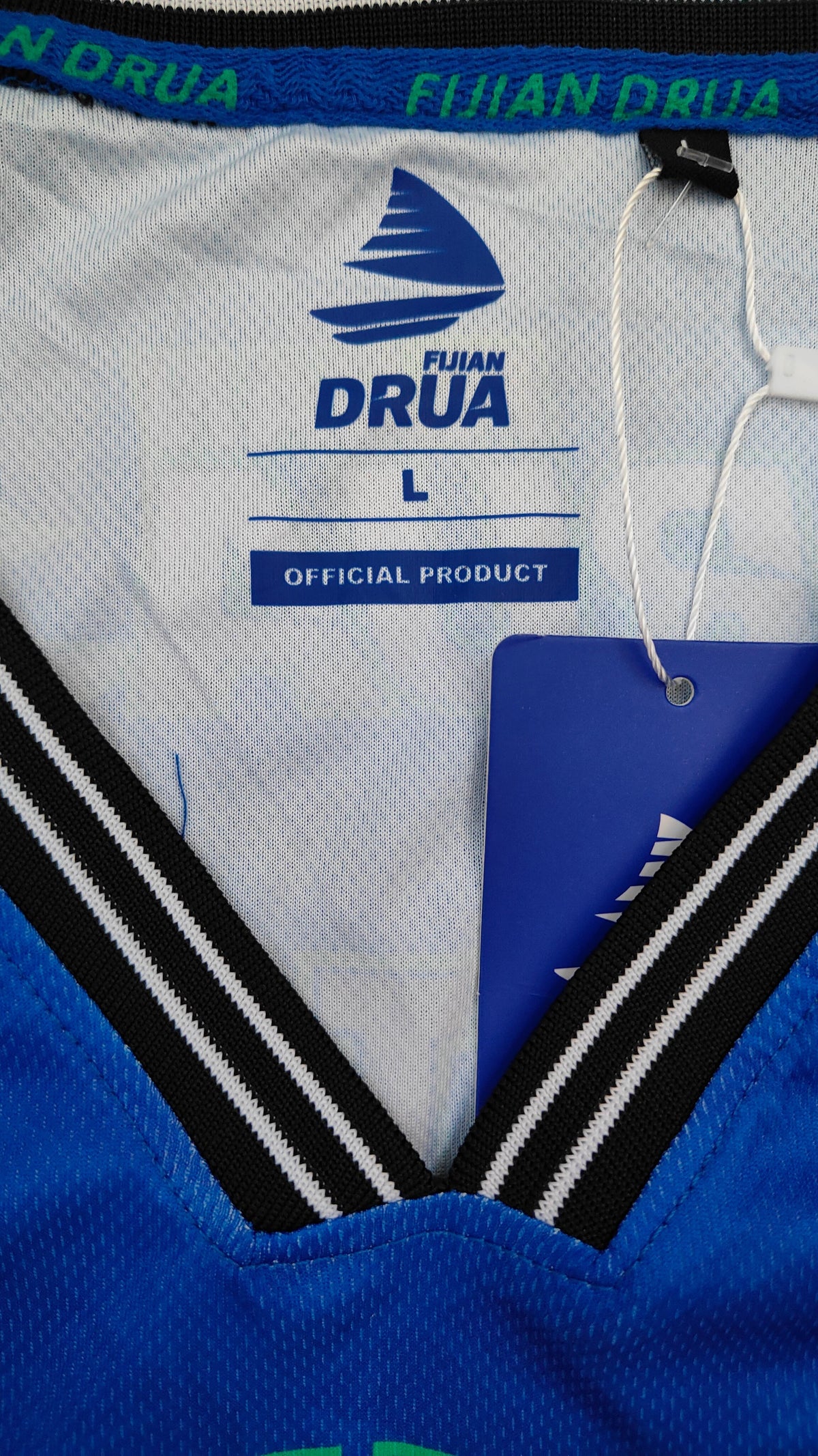 Fijian Drua #25 Basketball Jersey — Factory Second (Size L)