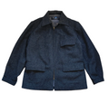 Swanndri 100% Pure Virgin Wool Zip Jacket — Charcoal Tweed | XOS (106cm)