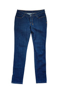 Ksubi Slim Fit Jeans — Dark Indigo | Cross Embroidery |27" Near New