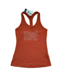 Hine Collection Racerback Tank — Burnt Orange / Women's S