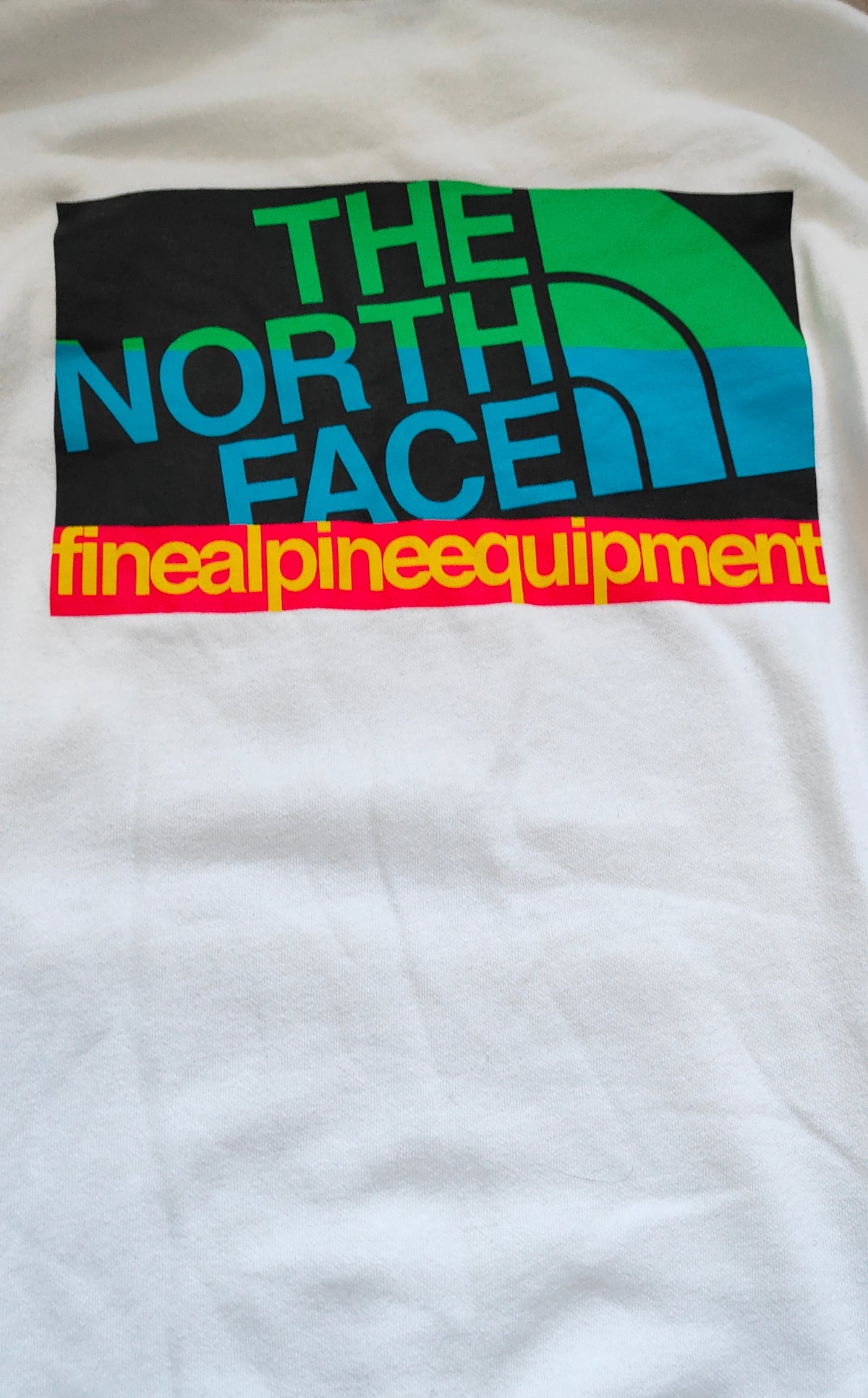 The North Face Fine Alpine Equipment Hoodie — White / Size Men's small