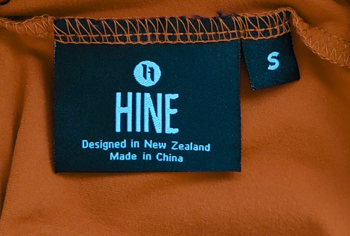 Hine Collection Racerback Tank — Burnt Orange / Women's S