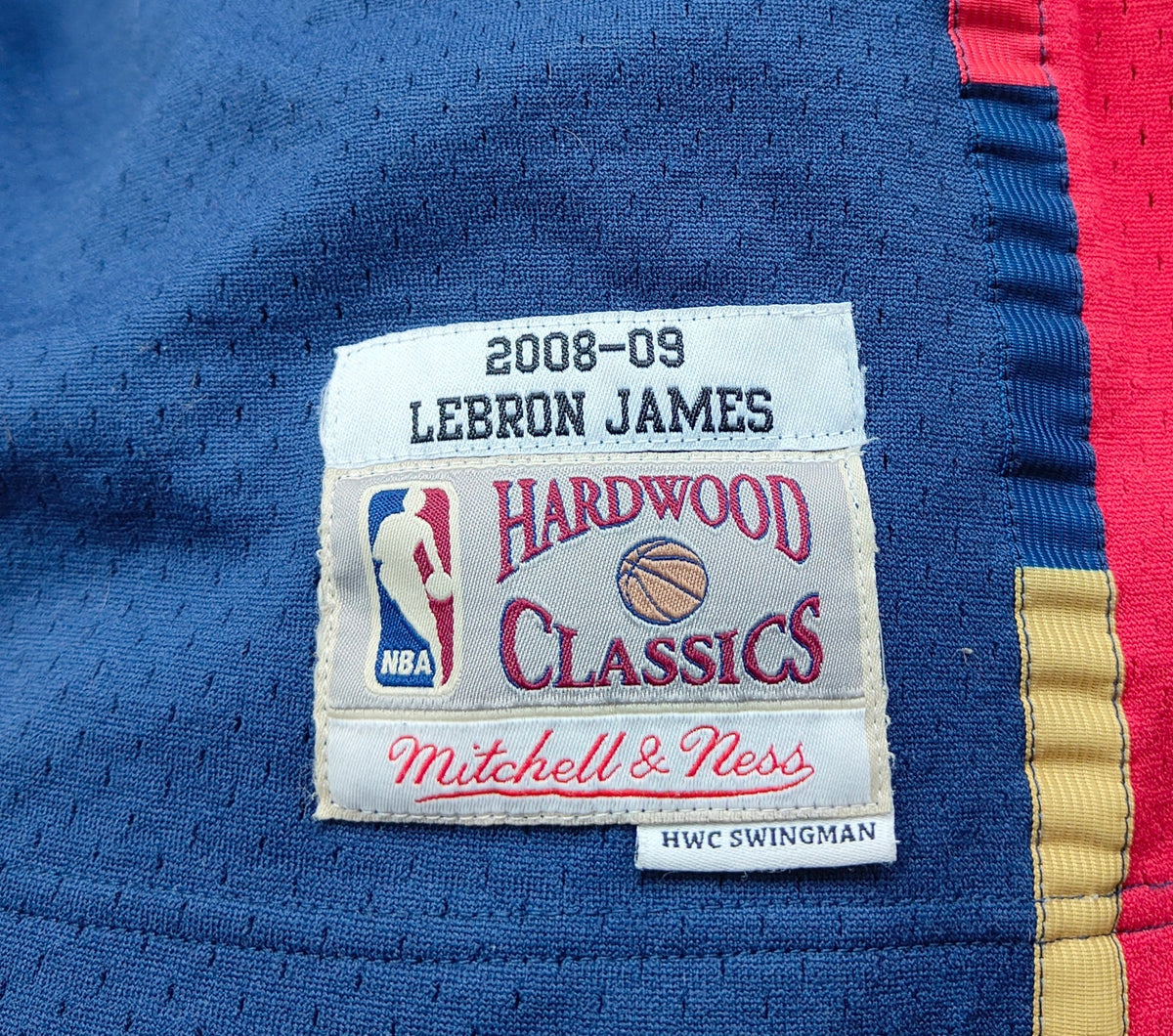 Mitchell & Ness LeBron James Cleveland Cavaliers 2008-09 HWC Swingman Jersey — Men's Small