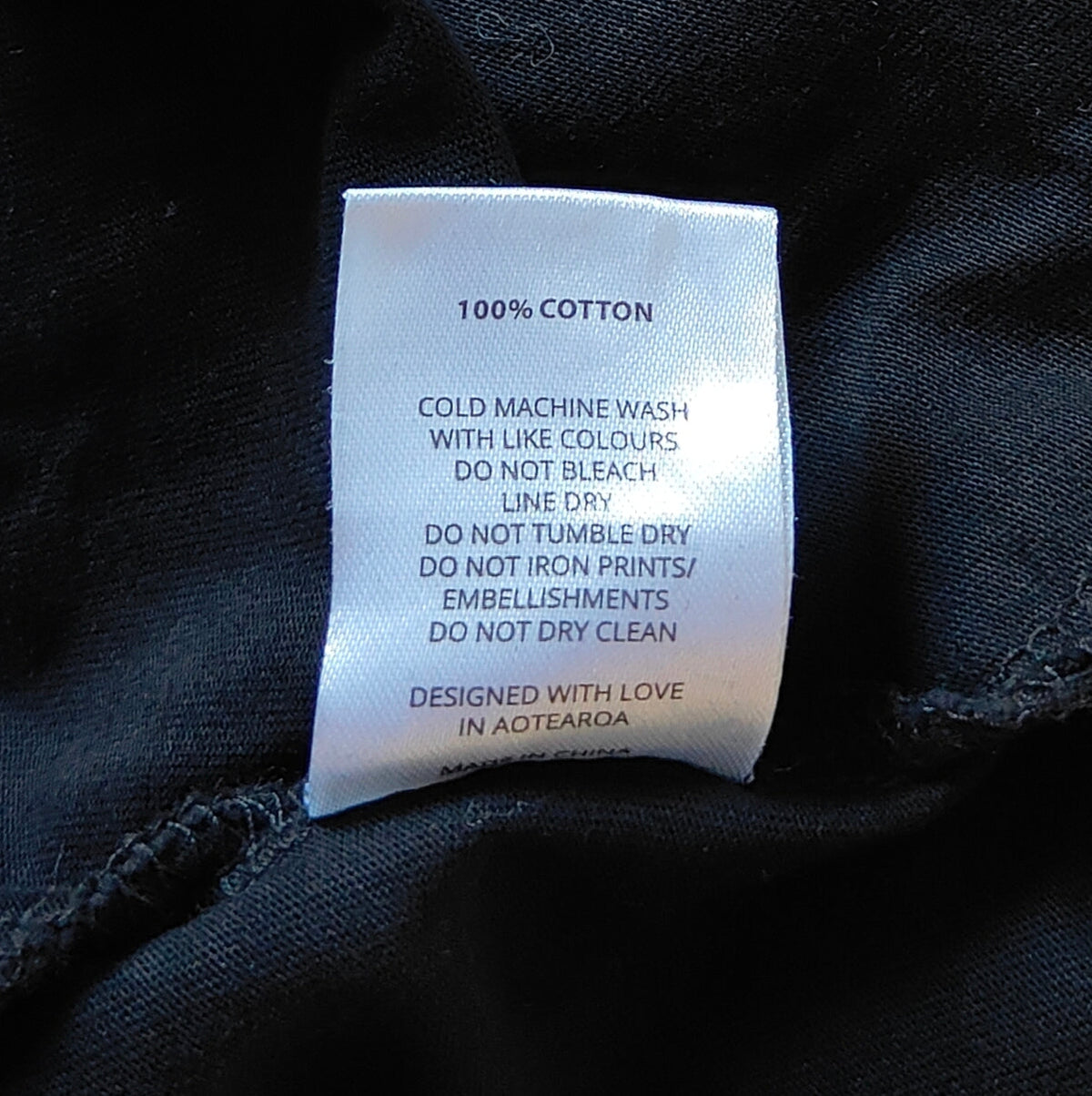 YOUKNOW. Boxy Graphic Tee — Black, Size XXL