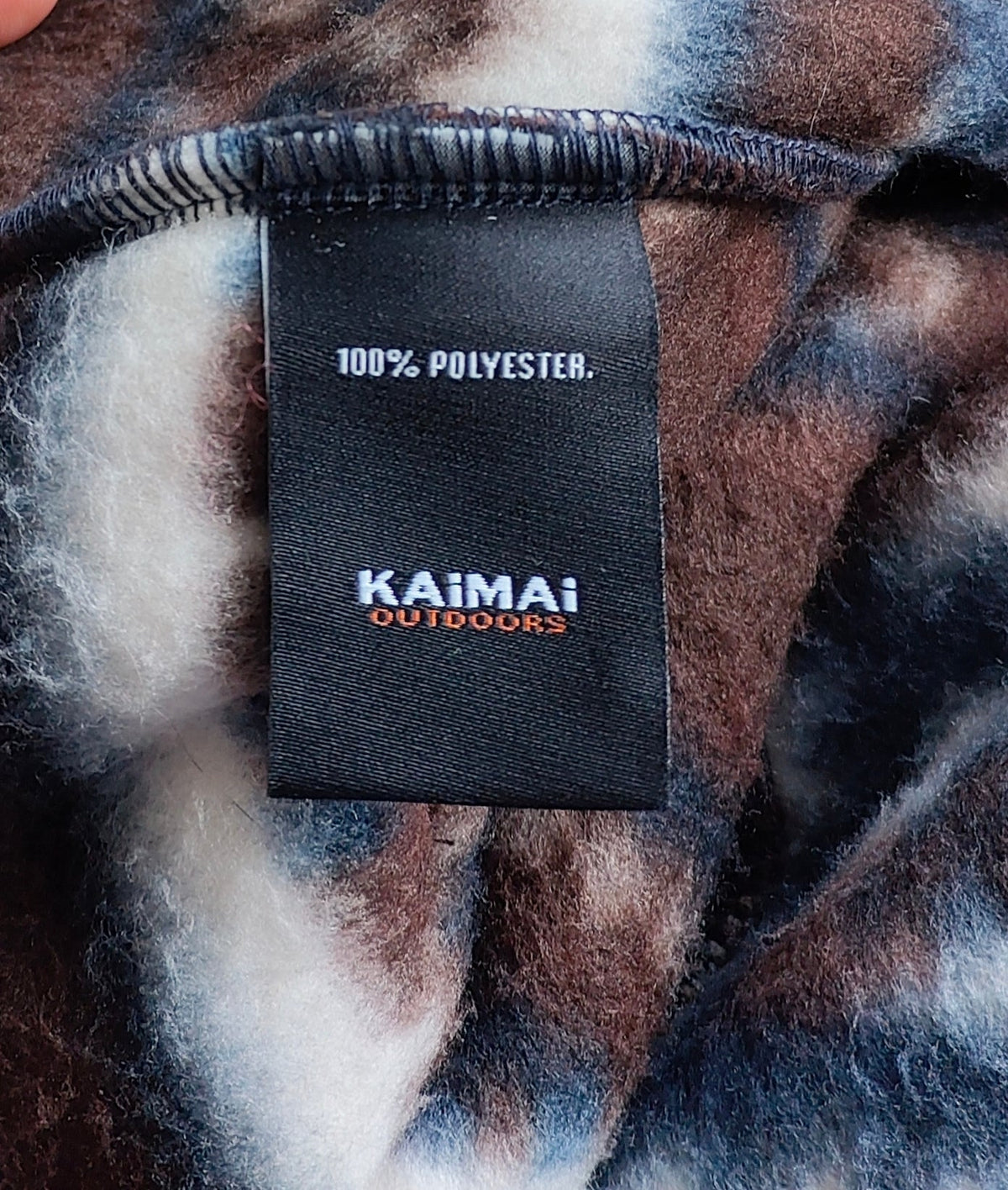 KAiMAi Outdoors Aztec Sherpa Fleece Zip Jacket — Size M