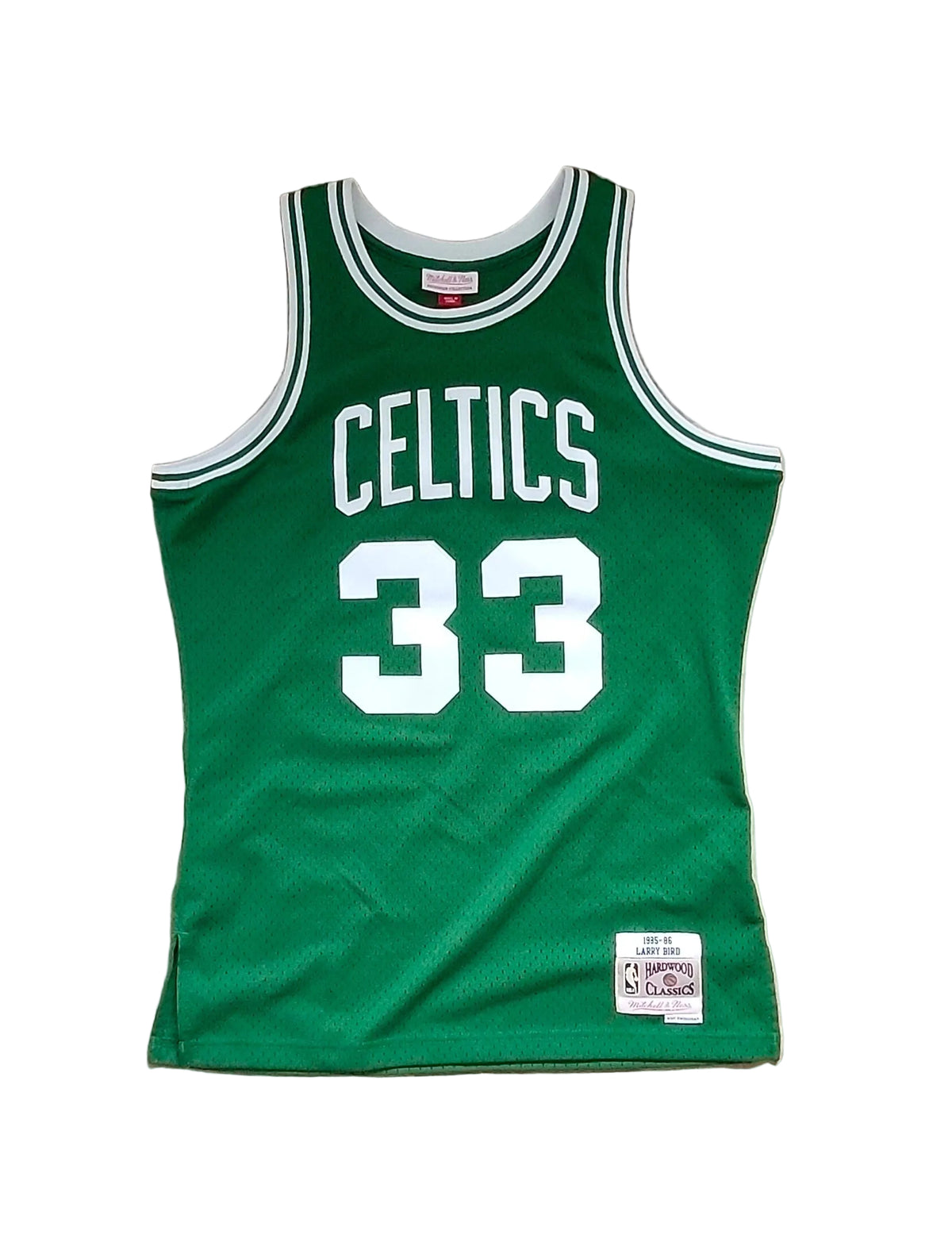 Mitchell & Ness Larry Bird #33 Boston Celtics Hardwood Classics Jersey (1985-86)   Size M