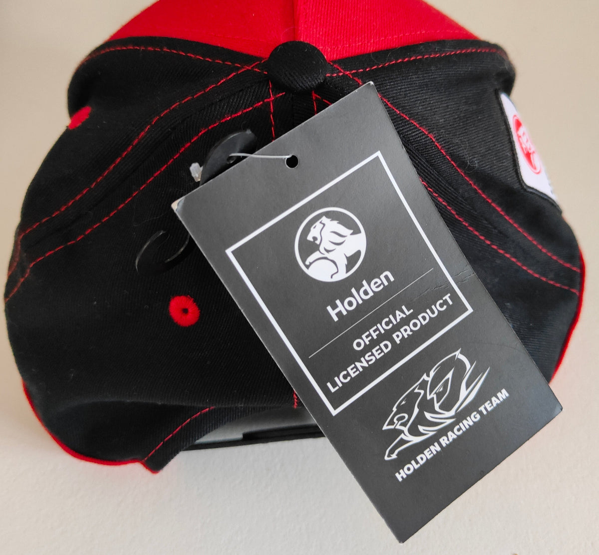 Holden Racing Team Official Licensed Cap — Red/Black Snapback