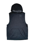 Pre-owned Nike Dri-FIT Sleeveless Hoodie — Black Marl / Size L