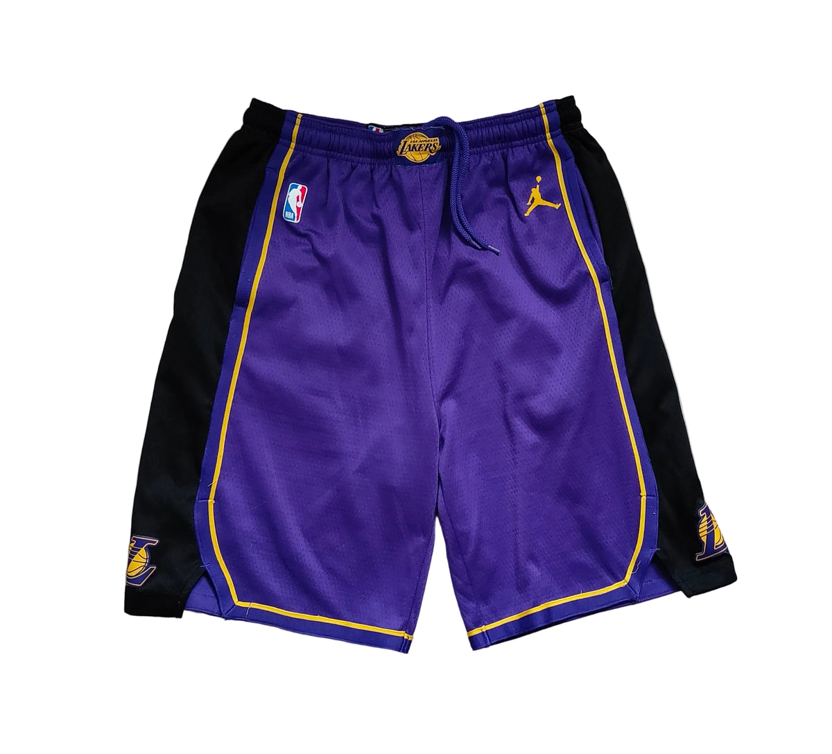 Pre-owned LA Lakers x Jordan Brand NBA Swingman Shorts