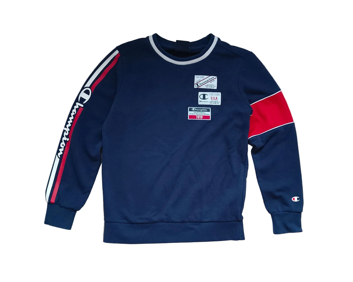 Champion 1919 Heritage Crewneck — Kids' Medium (9–10 yrs)